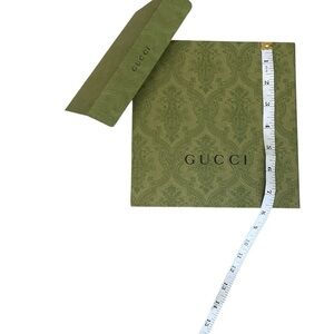 Gucci Box, envelope & paper